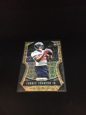 Lonnie Johnson Jr 2019 Panini Prizm Gold Lazer Prizm Rookie RC #396 Texans