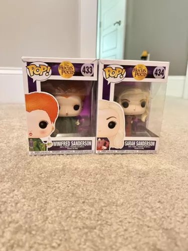 Funko Pop Hocus Pocus Winifred Sanderson 433 Sarah Sanderson 424 Vinyl Figurine