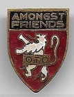 QSL Radio OTC Leopoldville Belgian Congo Africa Amongst Friends Old Lapel Pin DX