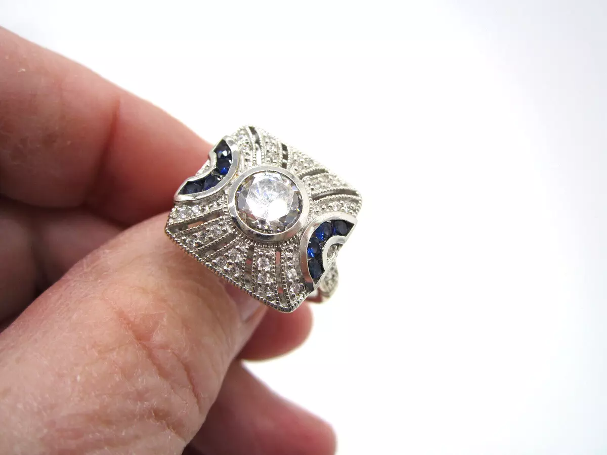 Vintage sterling espo sale ring