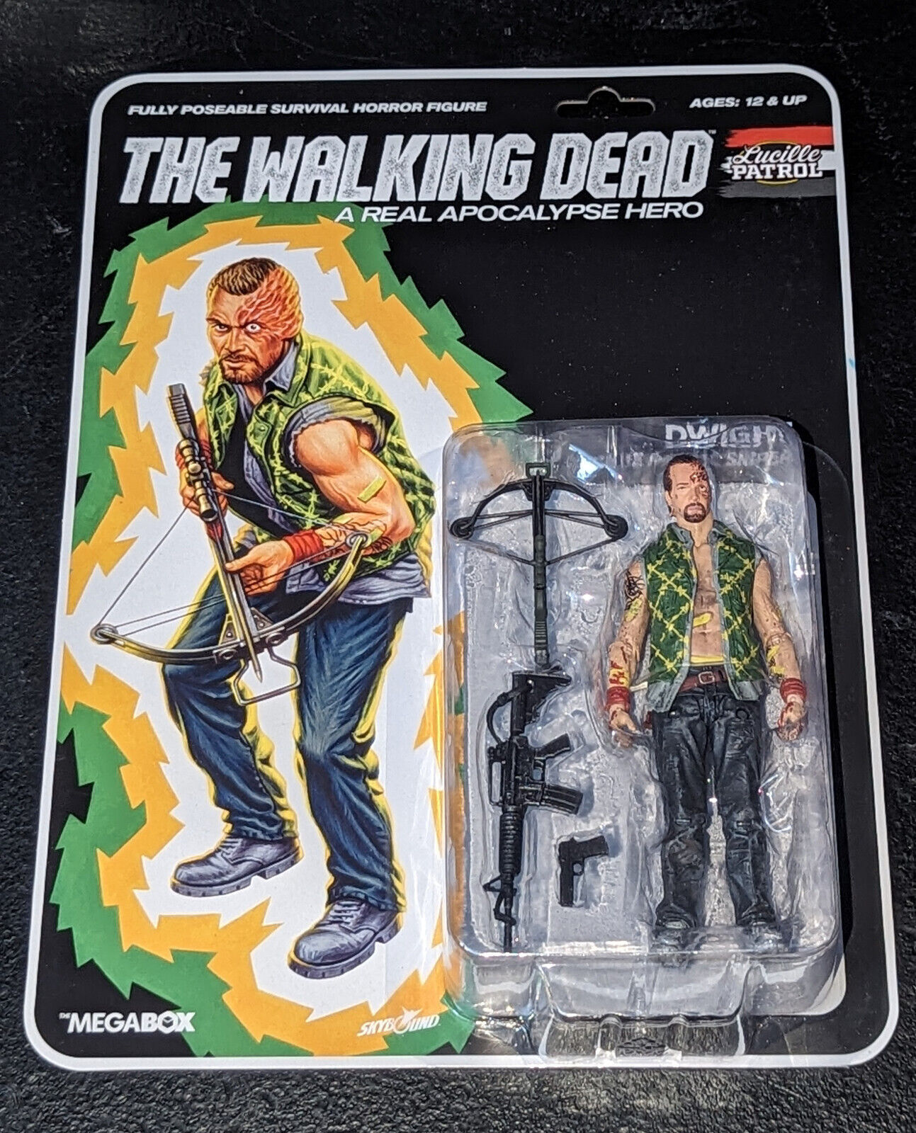 The Walking Dead Dwight Action Figure Lucille Patrol McFarlane GI Joe Sealed