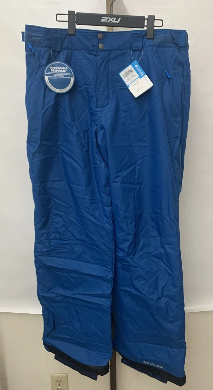 Columbia XM8185-448 Men's Arctic Trip Snow Pant Blue Waterproof Choose Size