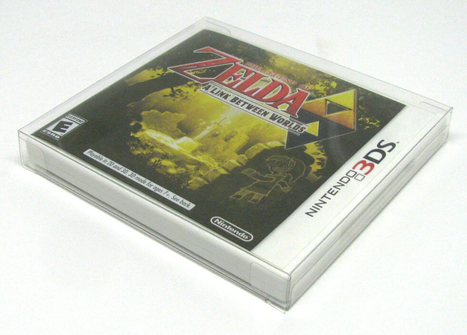 10x CAJA DE JUEGO NINTENDO 3DS CIB - FUNDA PROTECTORA TRANSPARENTE Foto 4 de 4