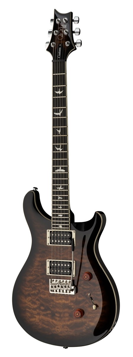 Prs Se Custom 24 Quilt - Black Gold Burst | eBay