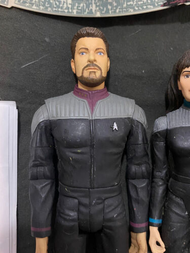 Star Trek Diamond Select Lote Picard, Riker, Troi, Worf, Data, Odo & O'Brien - Imagen 3 de 19