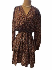 NWT Zara Floral Printed Mini Dress Size S