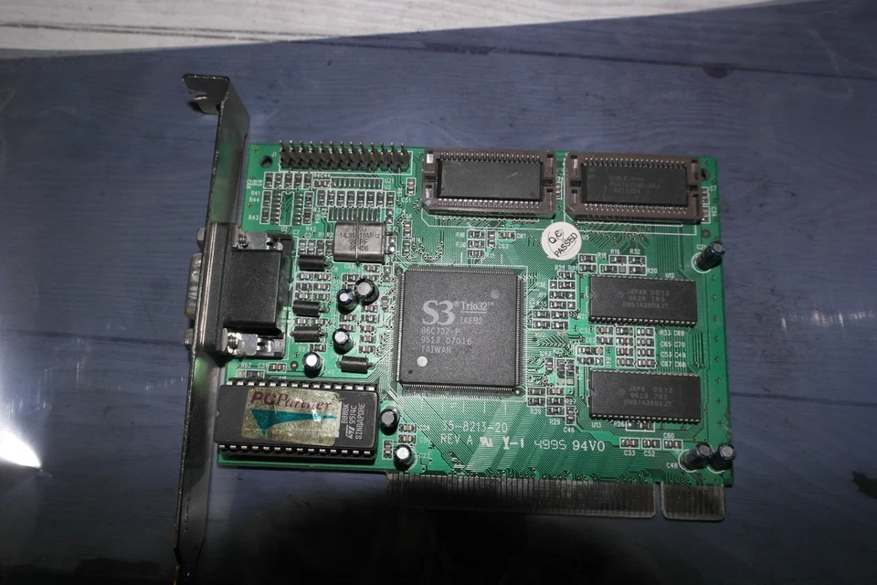 S3 Trio32 PCI 2MB VGA Video card 86C732-P - Image 4 of 4