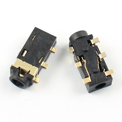 50 Pcs 2.5mm PJ242 6 Pin 6P Female Audio Connector SMT SMD Headphone Phone Jack