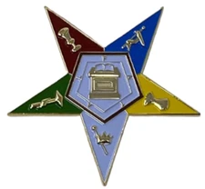 Order of Eastern Star Car Emblem