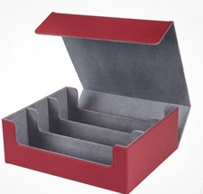 3-Row Storage Box Baseball Basketball Trading 1800+ Sport Cards Holder Deck Case