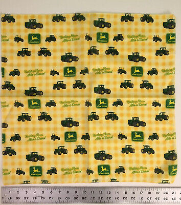 Details about   LP76697 John Deere Licensed Green & Yellow Bandanna 2pack