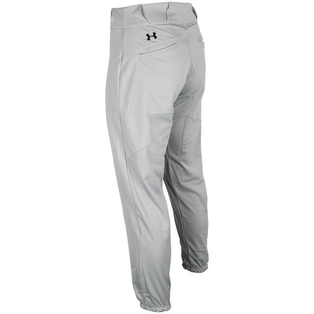 Under Armor Youth Baseball Game Pants Gray Youth XL Elastic Bottom eBay