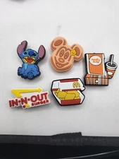 5pc Whataburger, Disney Clog Charm Set. These are compatible with Crocs!