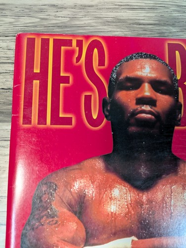 MIKE TYSON VS PETER McNEELEY MGM GRAND AUGUST 19TH, 1995 MAGAZINE VINTAGE! - Picture 3 of 9
