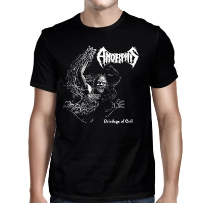AMORPHIS cd lgo PRIVILEGE OF EVIL Official SHIRT XXL 2X New karelian isthmus