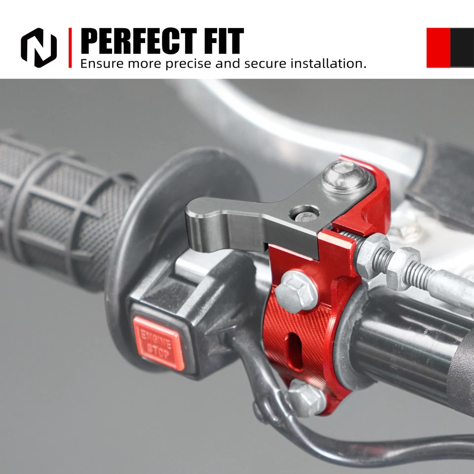 Abrazadera de barra giratoria palanca de arranque en caliente para Honda CR125R CR250R 90-07 CRF 250R 450R Foto 2 de 4