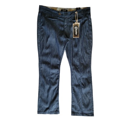 Rewash Straightleg Denim Trouser Womens Junior 17 Blue Business Casual Plus Size