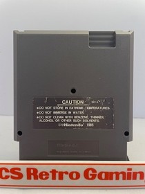 Dr Chaos (Nintendo NES) Authentic Cleaned Tested Working