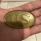 Civil War Union Federal  US “baby” Small Belt Buckle Model 1839