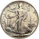 1916 D Walking Liberty Half Dollar BU ***READ DESCRIPTION***