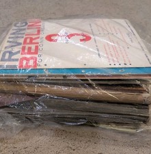 Lot of Vintage and Antique Song books Piano American Ephemera Musicals Music