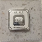 10 Gram Geiger Edelmetalle  .999 Fine Silver Bar – Security Line – Square Series