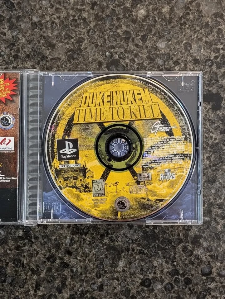 Duke Nukem: Time to Kill PlayStation PS1 CIB W/Reg Tested - Image 3 of 4