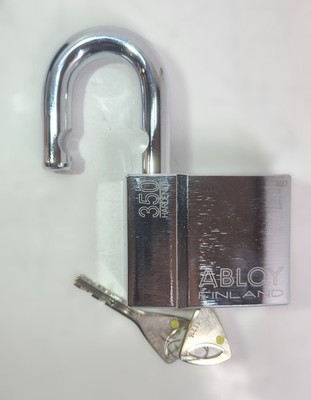 Abloy PL350 Protec2 Padlock - High Security lock CEN 4 - Hardened Steel - 2 Keys
