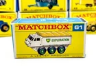 Vintage 1960s Lesney Matchbox #61 ALVIS STALWART Original BOX ONLY Very Nice!