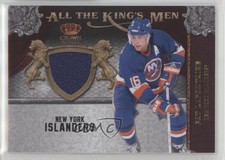 2011 Panini Crown Royale All the King's Men Memorabilia Pat LaFontaine HOF 0o5t