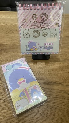 Tuxedo Sam Memo Pad Sanrio Japan 2-Piece Set