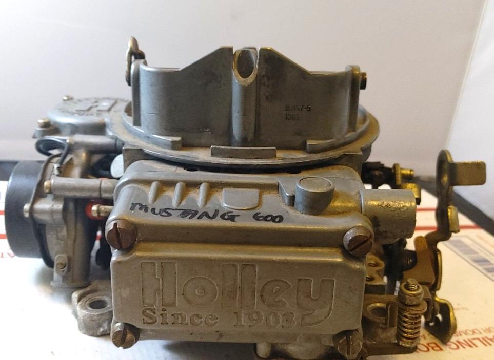 Holley Performance Carburetor 4-Barrel 600 CFM 8050B 80457-5 | eBay
