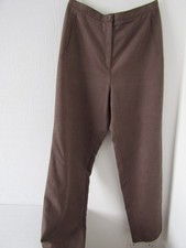 Country Casuals Trousers Ladies Size 16 Brown smart Trousers soft and comfy