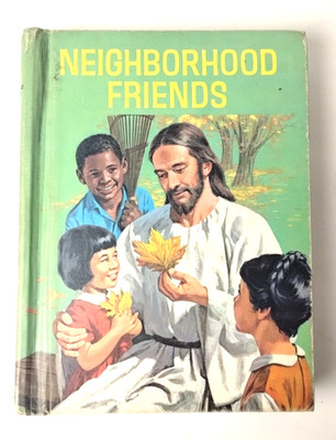 Vintage 1968 Neighborhood Friends Hardcover Book SDA Former School Book