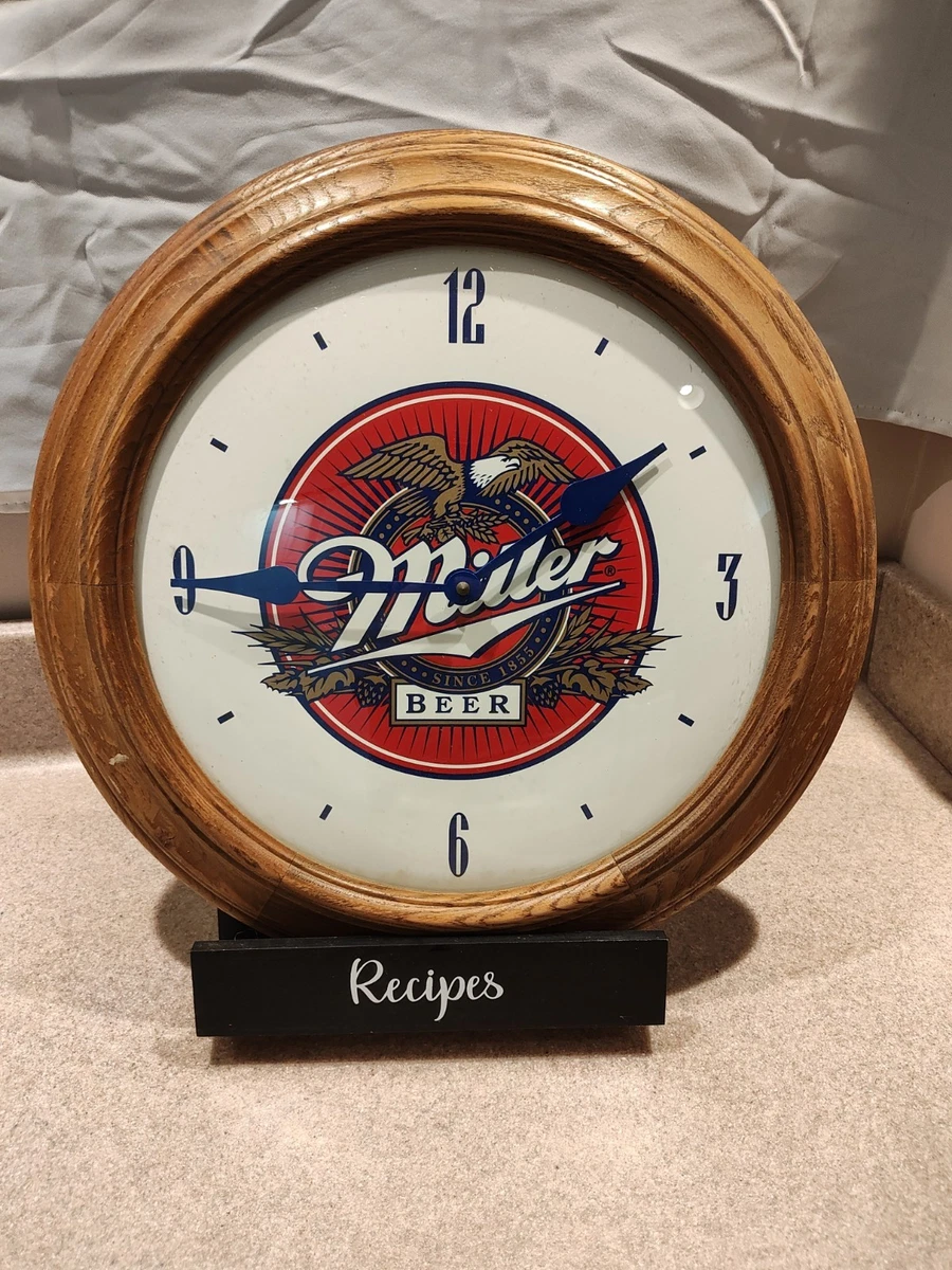 miller beer clock products for sale | eBay