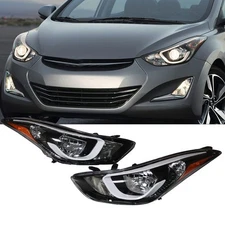 Headlight For Hyundai Elantra 2014 2015 2016  Factory Passenger /Driver Side