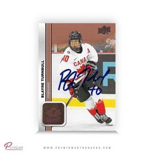 Blayre Turnbull Team Canada Autographed 24-25 UD Woman Hockey Card #60 Rose Gold