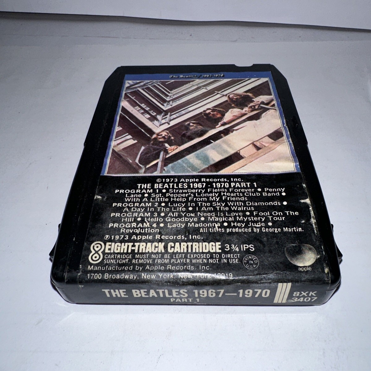 The Beatles, 1967-1970 Part 1 & Part 2 Alpha Omega II 8-Track