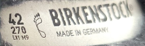 Birkenstock Arizona Unisex Size EU 42 US L11 M9 Shearling Micro Fibre Sandal - Picture 11 of 11