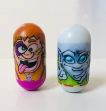 VTG JARU Jumpin’ Beans Hockey Alien Beans  2004 Lot of 2