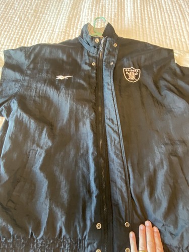 Vintage Raiders Proline NFL Reebok Puffer Jacket XL 1990’s - Bild 3 von 15