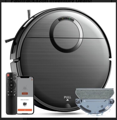 BR151 Robotic Vacuum Cleaner APP Wifi/Alexa Combo & Mop w/Smart Navigation