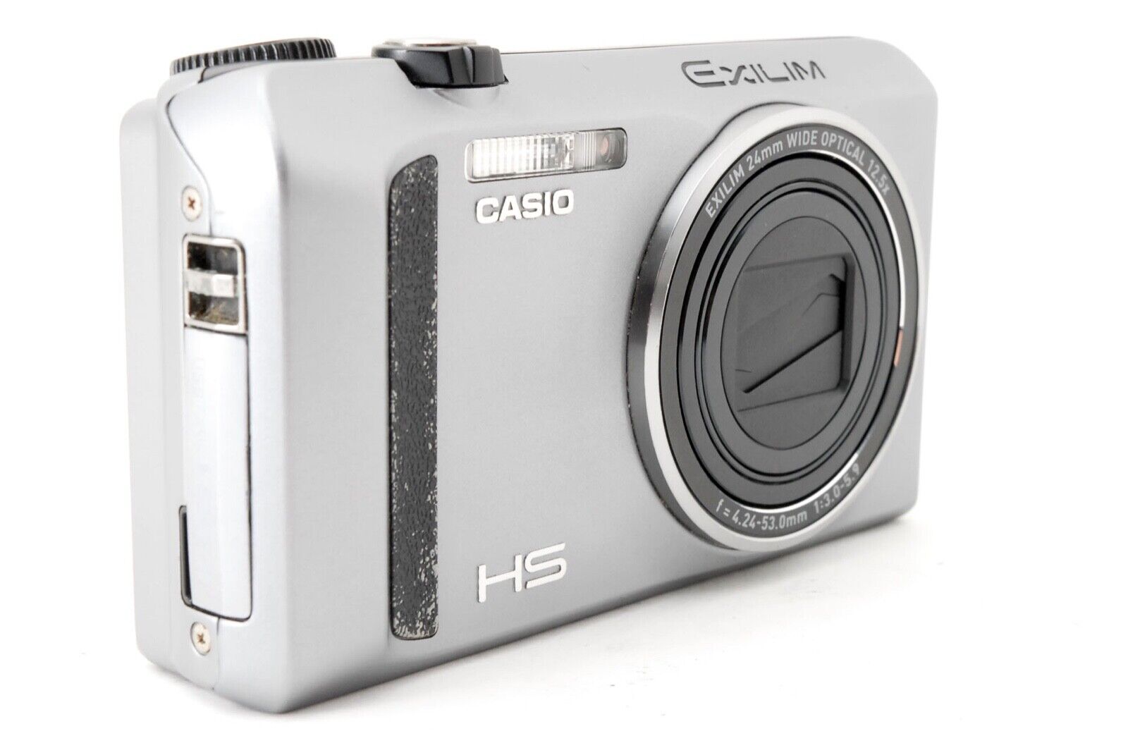 Casio Exilim EX-ZR400 ZR400 digital camera W. 12.5x Zoom Lens Silver