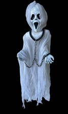 RARE Fun-World Scream Movie Ghost Face Halloween 36  Hanging Skeleton Decoration