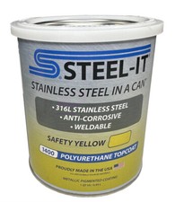 STEEL-IT Safety Yellow 1400Q (Quart)