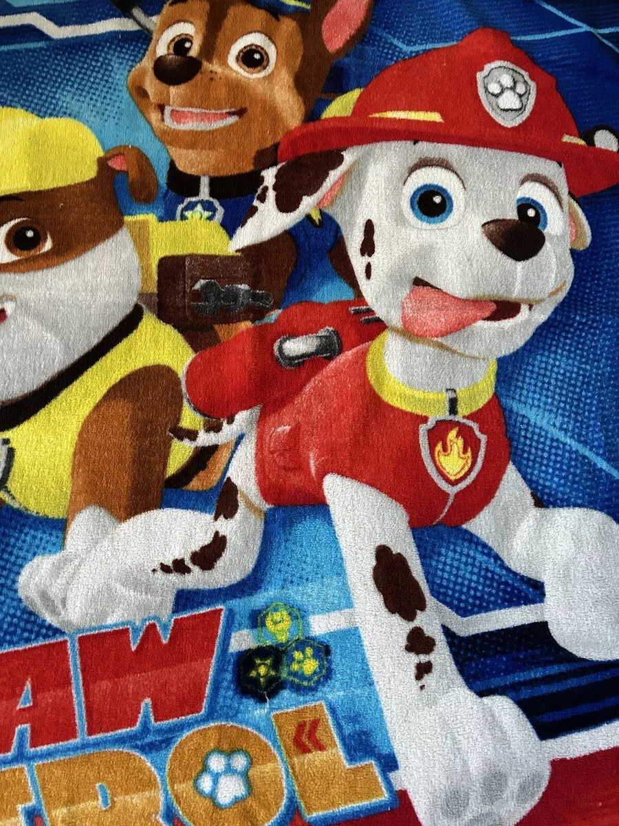 Nickelodeon Paw Patrol Fleece Throw Blanket 36 x48 Lovey Pups eBay