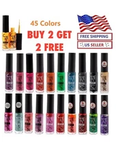 BUY 2 GET 2 FREE Nail Art Pen Color Gel Nail Polish Manicure Painting DIY Draw