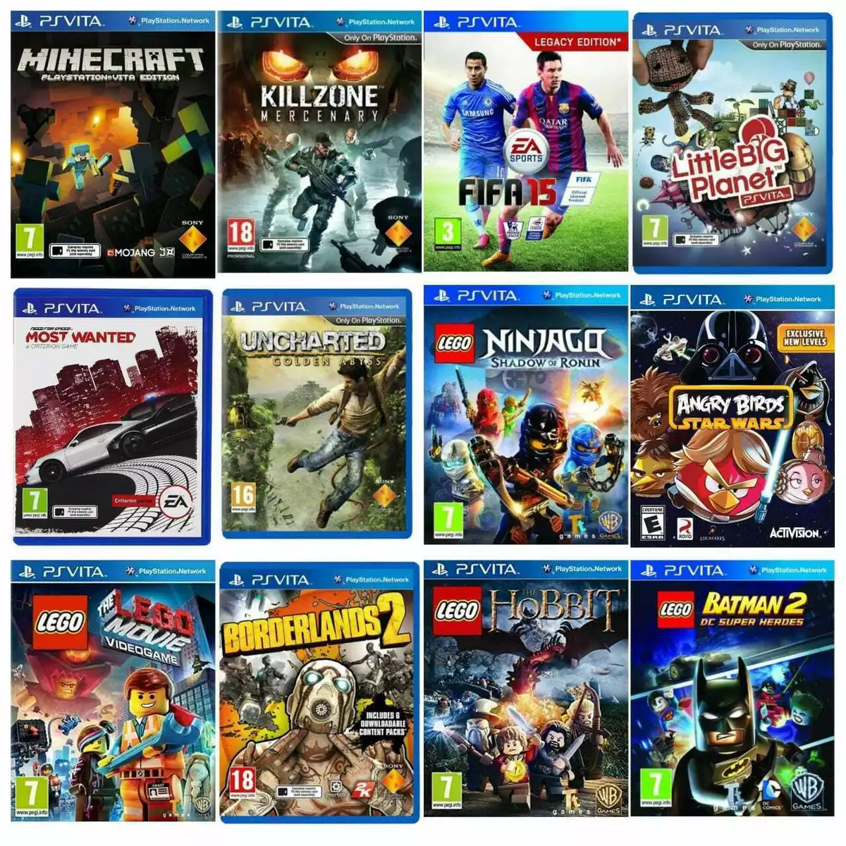 PS Vita Games Buy 1 Or Bundle / Assorted - Fast & Free Delivery - UK Stock