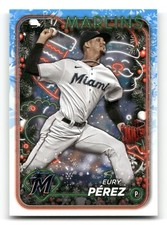 2024 Topps Holiday Baseball - Base - Eury Perez #H52