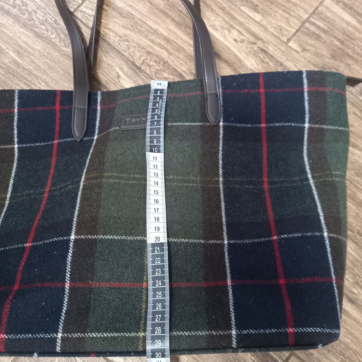 Barbour Witford Tartan Bag BARBOUR Witford Tartan Tote Bag Endource